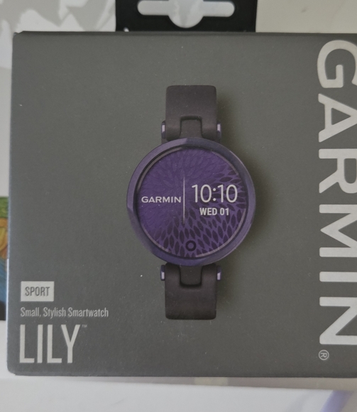 Garmin Lily Sport Smartwatch in Purple - Picture 1 of 6